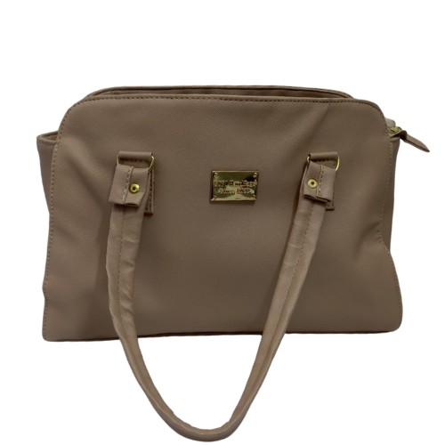 Bolsa De Mano Chica Beige