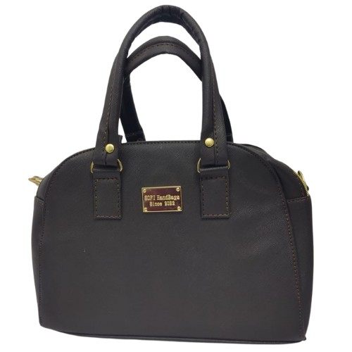 Bolsa De Mano Rectangula Café
