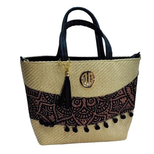 Bolsa De Mano Regional Negra