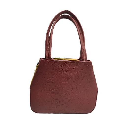 Bolsa De Mano Tipo Hobo Vino