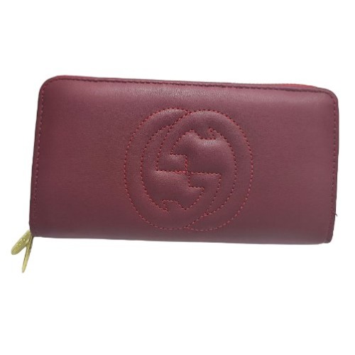 Cartera Doble Cierre Lisa Vino