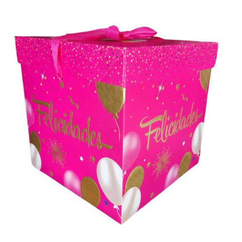 Caja Para Regalo Delgada Mediana