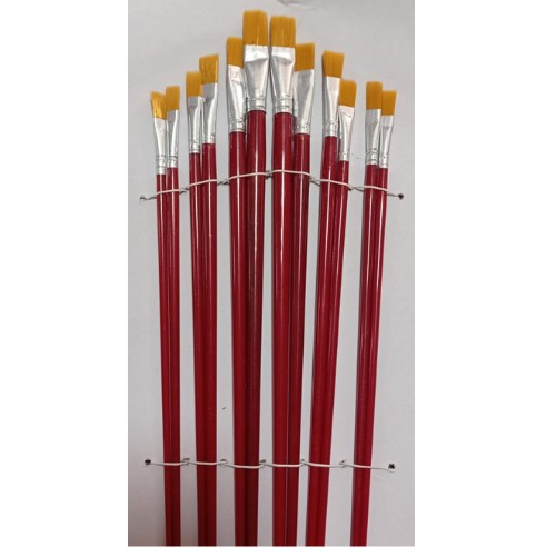 Pincel Artistico Rojo