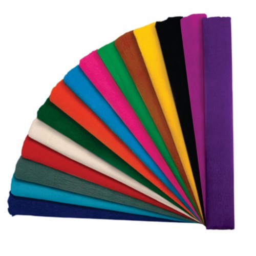 Pliego De Papel Crepe Colores
