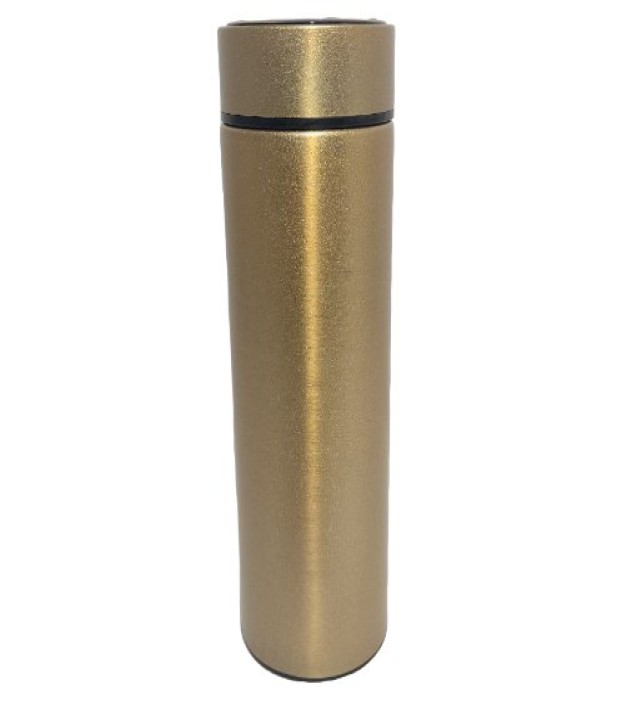 Termo Digital Liso Dorado