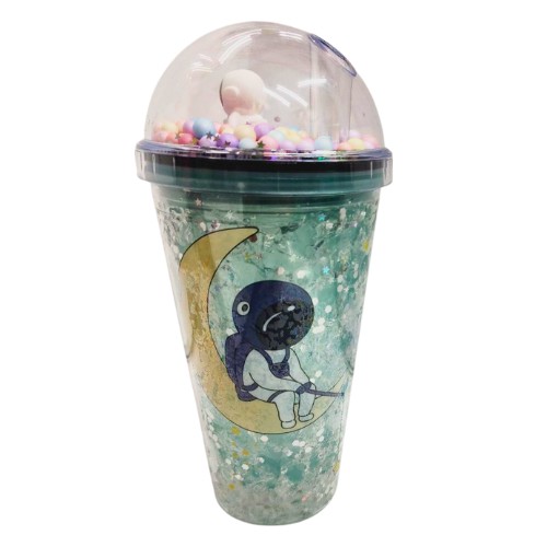 Vaso De Hidrogel Astronauta Azul